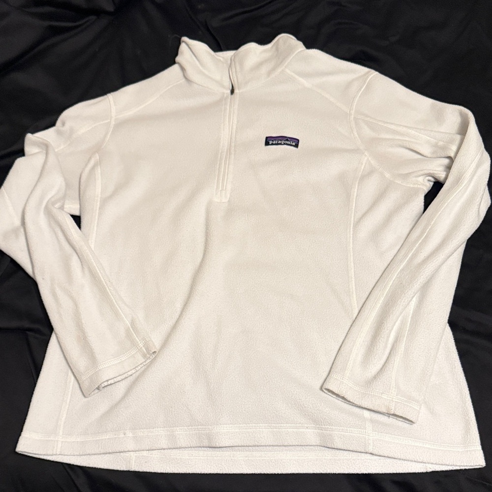 Patagonia white Quarter-Zip Pullover